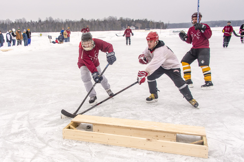 CARNIVAL, POND HOCKEY BREATHE LIFE INTO WINTER Door County Pond